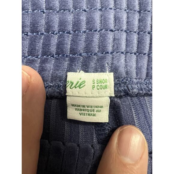 Aerie Groove-On Velour High Waisted Flare Pants Ribbed Loungewear Sz Small Short - Picture 5 of 9